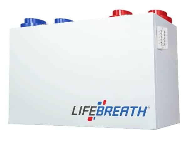 Lifebreath RNC6 - HEX - TPD Heat Recovery Ventilator (HRV) - Impressive Climate Control