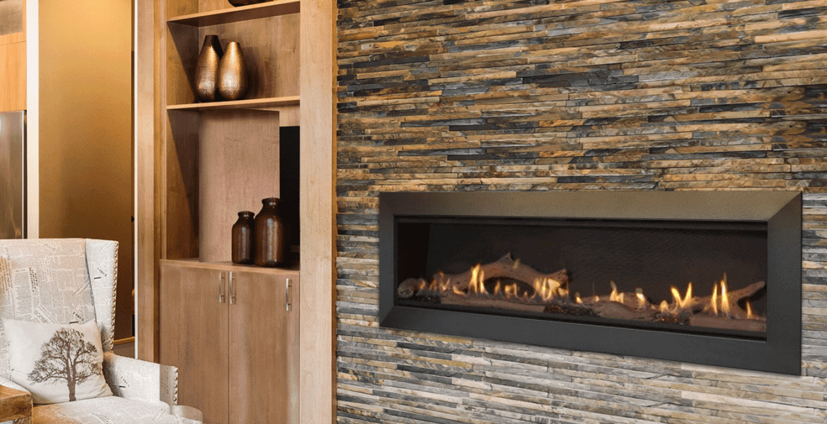 Majestic Echelon II 60 | Top Direct Vent Fireplace - Impressive Climate Control