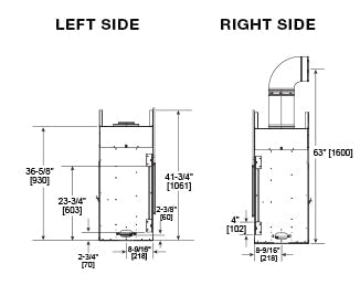 Majestic Echelon II 60 | Top Direct Vent Fireplace - Impressive Climate Control