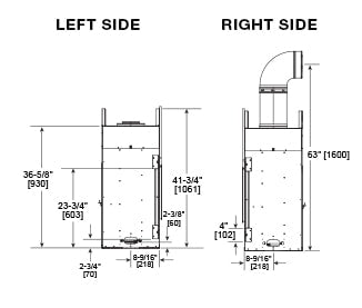 Majestic Echelon II 60 | Top Direct Vent Fireplace - Impressive Climate Control