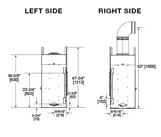 Majestic Echelon II 72 | Top Direct Vent Fireplace - Impressive Climate Control