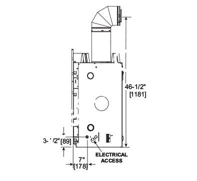 Majestic Jade 42 | Direct Vent Gas Fireplace - Impressive Climate Control