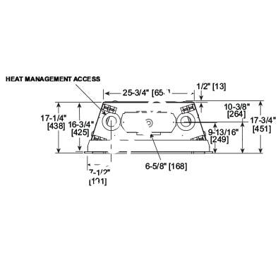 Majestic Jade 42 | Direct Vent Gas Fireplace - Impressive Climate Control