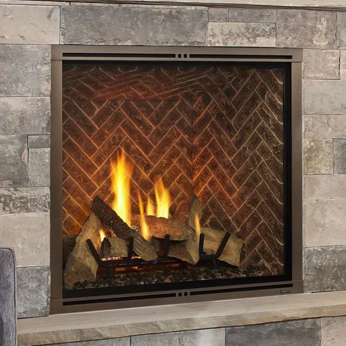 Majestic Marquis II 42" | Top Direct Vent Gas Fireplace - Impressive Climate Control