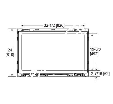 Majestic Ruby 35 | Direct Vent Gas Insert - Impressive Climate Control
