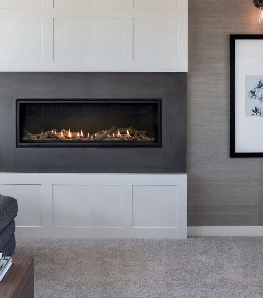 Montigo DRL4813 DelRay Linear Fireplace - Impressive Climate Control