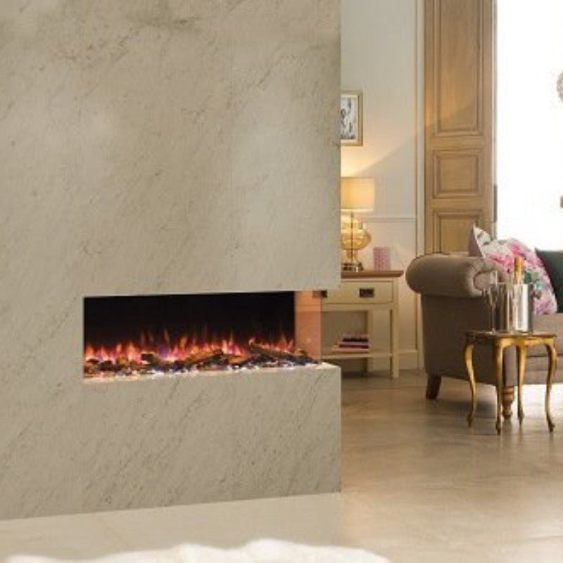Regency E110 - 2 Skope 43" 3 Sided ELECTRIC FIREPLACE - Impressive Climate Control