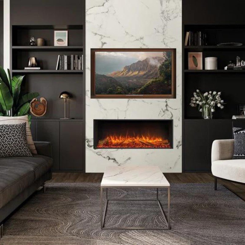 Regency E110 - 2 Skope 43" 3 Sided ELECTRIC FIREPLACE - Impressive Climate Control