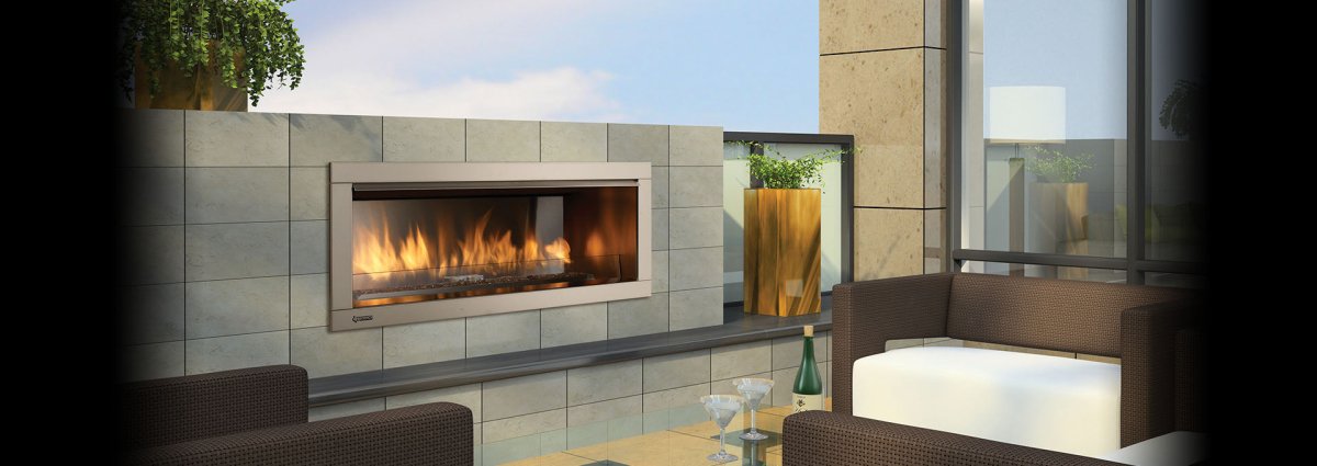 Regency Horizon HZO42 Outdoor Fireplace - Impressive Climate Control