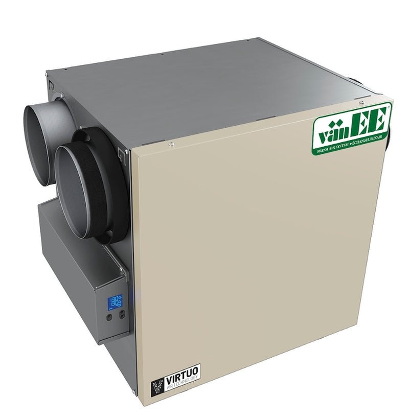 vanEE AI Series V150H75NS HRV (Side Ports) - 150 CFM - Impressive Climate Control