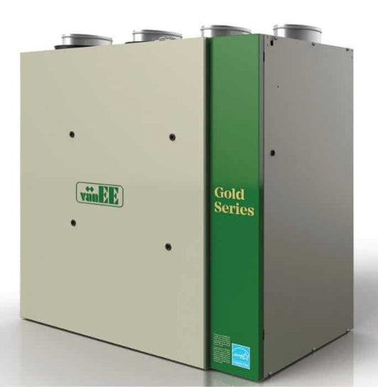 vanEE Gold Series G2400EE ERV (Top Ports) - 227 CFM - Impressive Climate Control