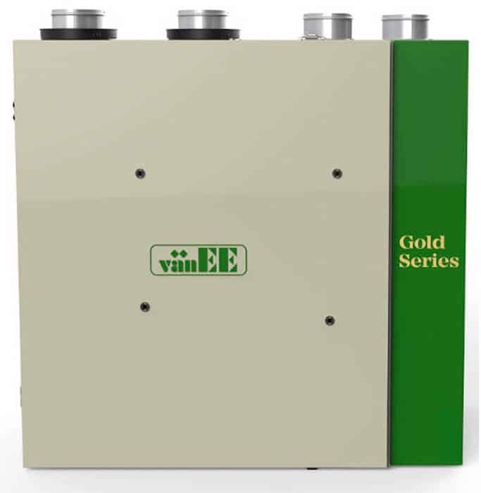 vanEE Gold Series G3000HE HRV (Top Ports) - 250 CFM - Impressive Climate Control