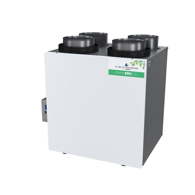 Venmar ERV130 Air Exchanger Energy Recovery Ventilator 131 CFM - Impressive Climate Control
