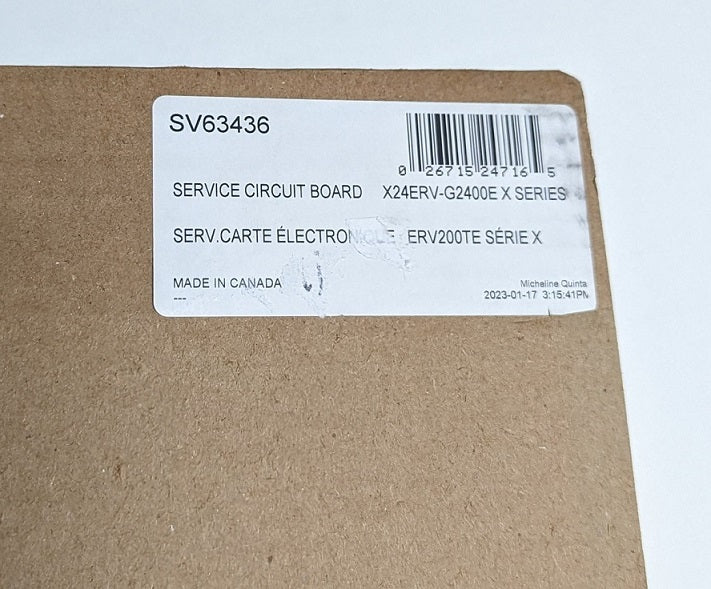 Venmar Replacement Circuit Board Part No. 63436 - Impressive Climate Control