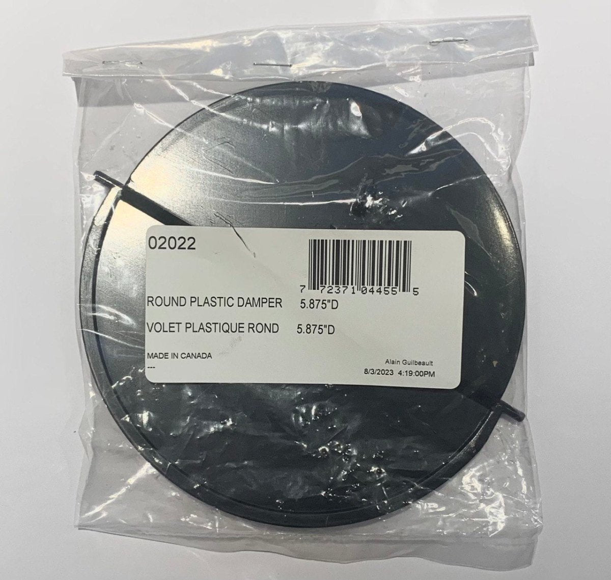 Venmar vanEE Replacement Damper Door 02022 - Impressive Climate Control