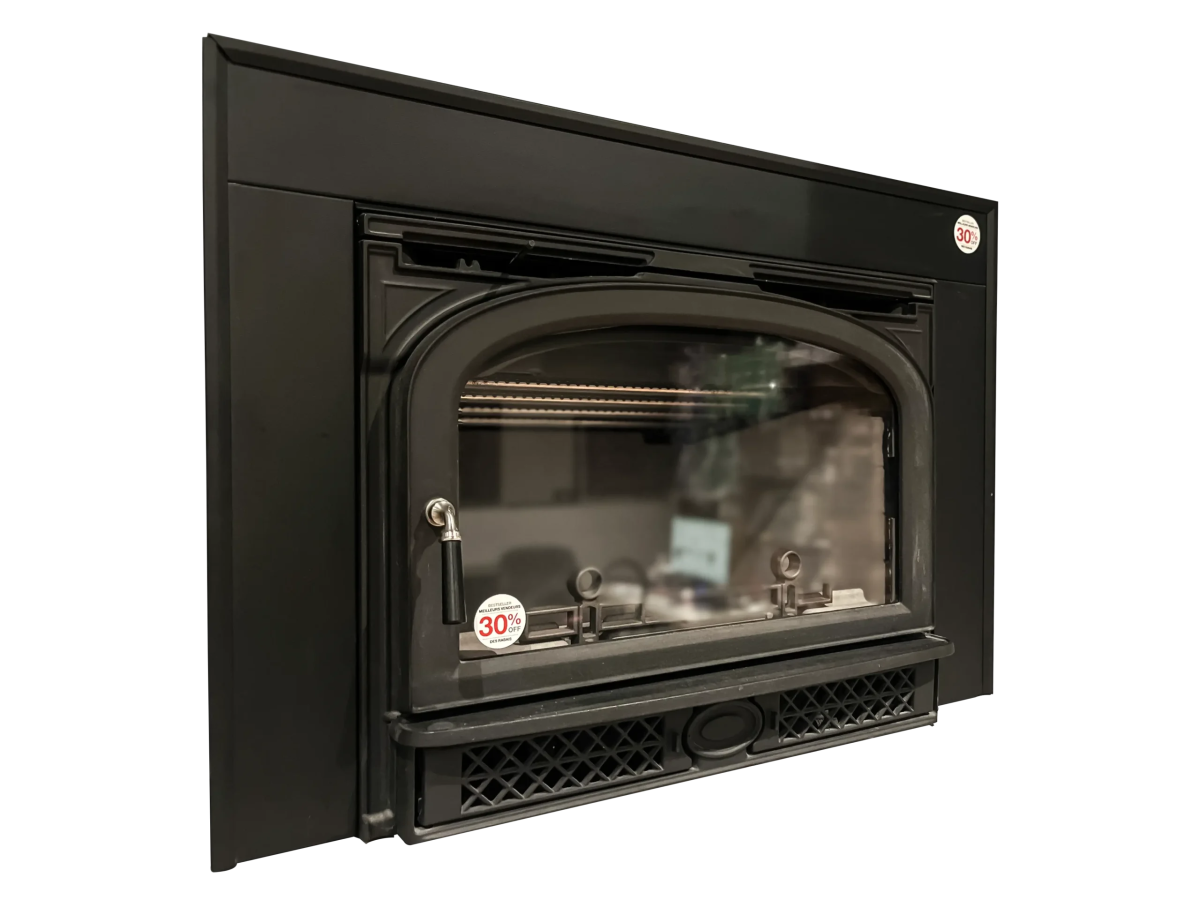 Vermont Casting Montpelier Wood Insert Fireplace - Impressive Climate Control