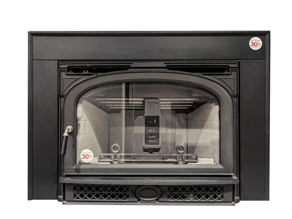 Vermont Casting Montpelier Wood Insert Fireplace - Impressive Climate Control