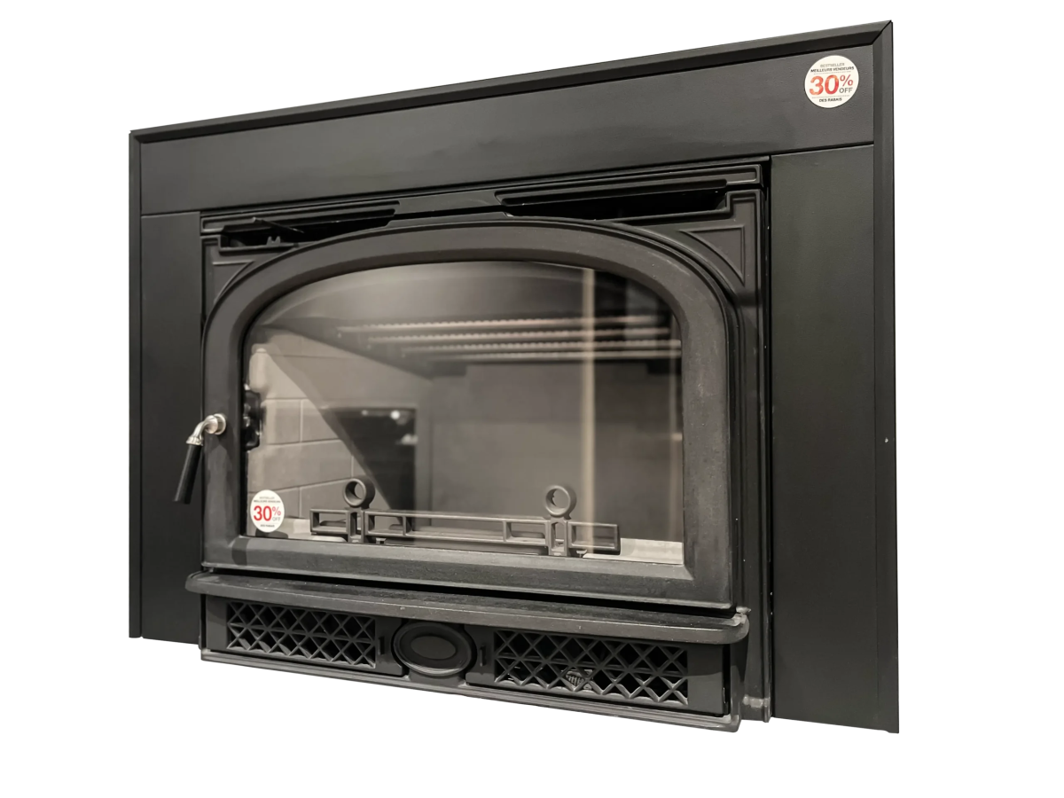 Vermont Casting Montpelier Wood Insert Fireplace - Impressive Climate Control