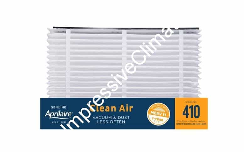 Aprilaire 410 Air Filter for Aprilaire Whole Home Air Purifiers MERV 11 Pack 