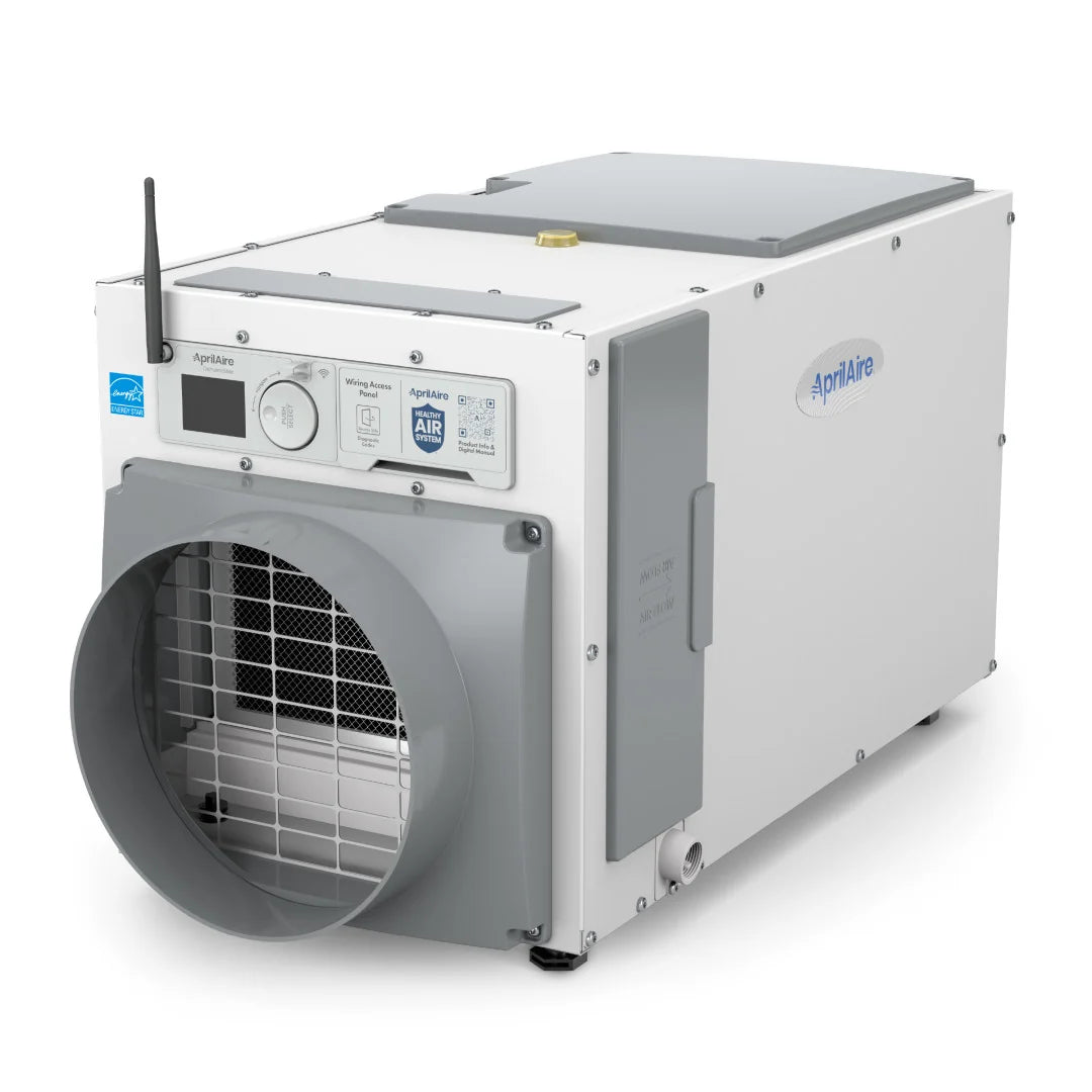 AprilAire E080W Whole-Home Wi-Fi Dehumidifier (80 Pints) - Impressive Climate Control