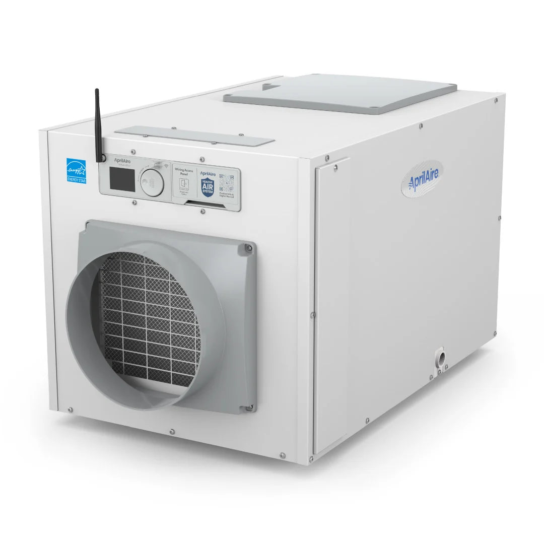 AprilAire E130W Whole-Home Wi-Fi Dehumidifier (130 Pints) - Impressive Climate Control