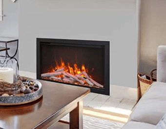 Amantii 38 Bespoke TRD - Series Electric Fireplace - Impressive Climate Control