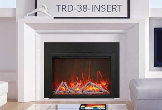 Amantii 38″ TRD - Insert – Series - Smart Electric ” Indoor / Outdoor - Impressive Climate Control