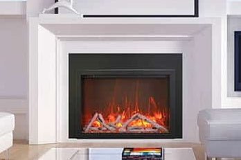Amantii 50 - TRV - SLIM 3 Sided Electric Fireplace - Impressive Climate Control