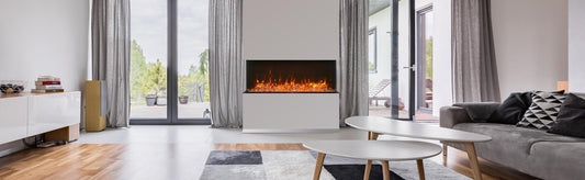Amantii 60 - TRU - VIEW - XL - DEEP – 3 Sided Electric Fireplace - Impressive Climate Control