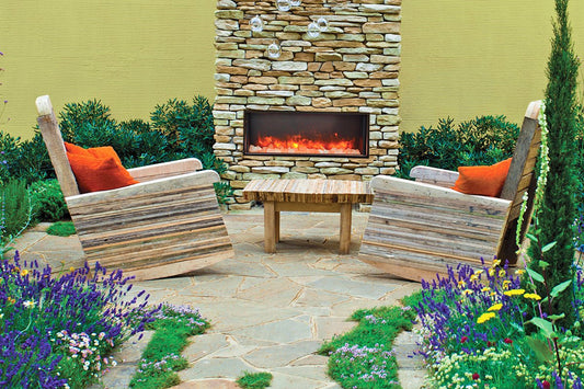 Amantii BI - 40 - DEEP Electric Fireplace - Impressive Climate Control