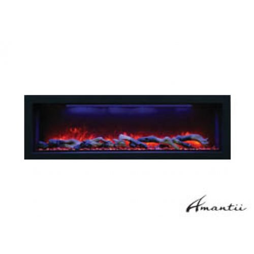 Amantii BI - 50 - DEEP - XT Electric Fireplace - Impressive Climate Control
