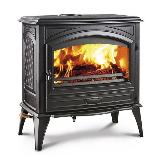 Amantii Lynwood - W76 Cast Iron Free Stand Wood Stove - Impressive Climate Control
