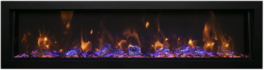 Amantii Panorama BI Deep XT Smart Electric Fireplace - Impressive Climate Control