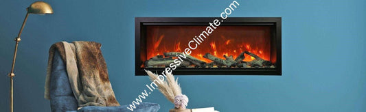 Amantii SYM - 50 XT Bespoke - Extra Tall Electric Fireplace - Impressive Climate Control