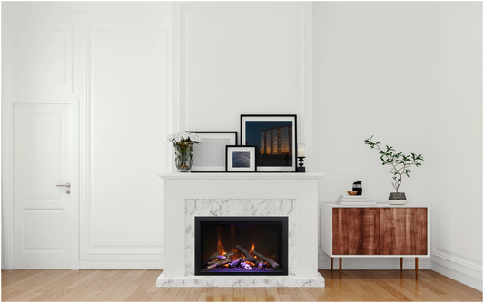 Amantii Traditional Series Lumina fireplace - Impressive Climate Control