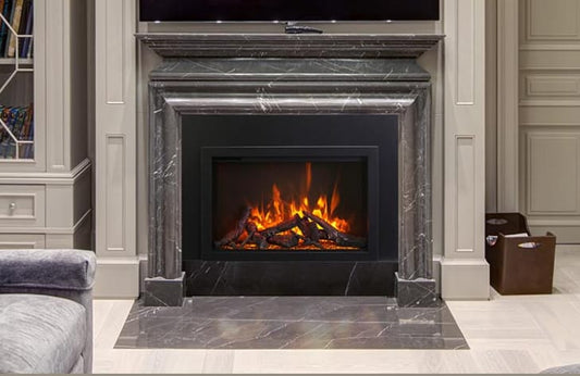 Amantii TRD - 38 Bespoke - Electric Fireplace Insert Series - Impressive Climate Control