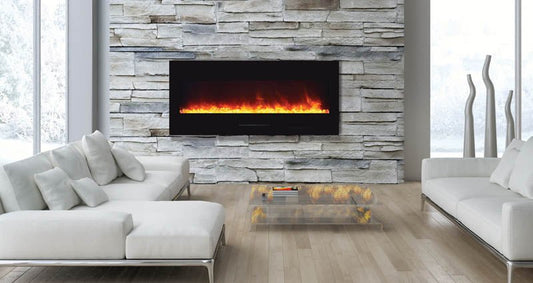 Amantii Wall - Mount Electric Fireplace WM - FM - 50 - BG - 3 - Impressive Climate Control