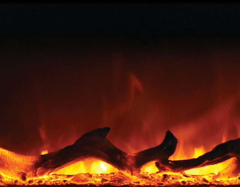 Amantii Wall - Mount Electric Fireplace WM - FM - 72 - 8123 - BG - Impressive Climate Control