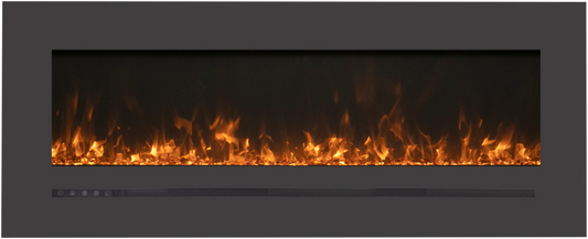Amantii WM - FML - STL Linear Electric Fireplace - Impressive Climate Control
