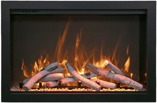 Amantti Traditional Bespoke Smart Built - In Electric Fireplace - Impressive Climate Control