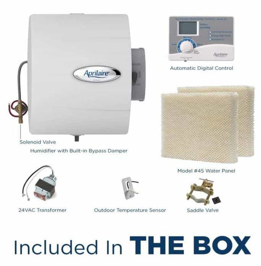 Aprilaire 400 Bypass Humidifier Automatic Control With Install Kit - Impressive Climate Control