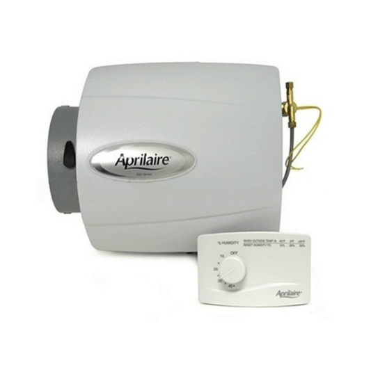 Aprilaire 500MK Bypass Humidifier with Manual Control & Installation Kit - Impressive Climate Control