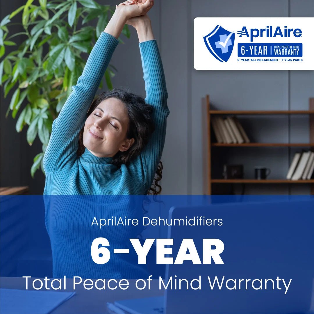 AprilAire E070W Whole-Home Wi-Fi Dehumidifier (70 Pints) - Impressive Climate Control