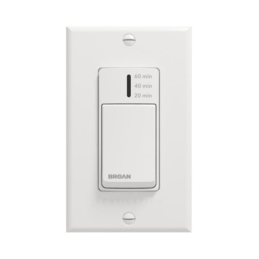 BROAN AI Series 20-40-60 min. Timer – VBATHW (4-WIRE) - Impressive Climate Control