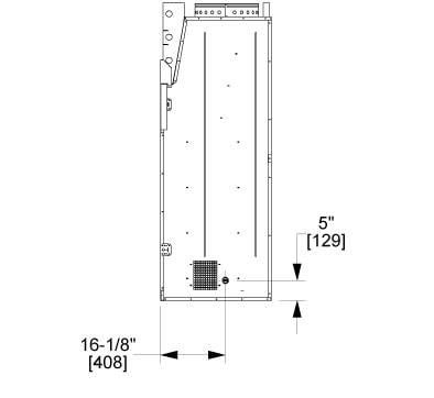 Castlewood ODCASTLEWD - 42 Outdoor Fireplace - Impressive Climate Control