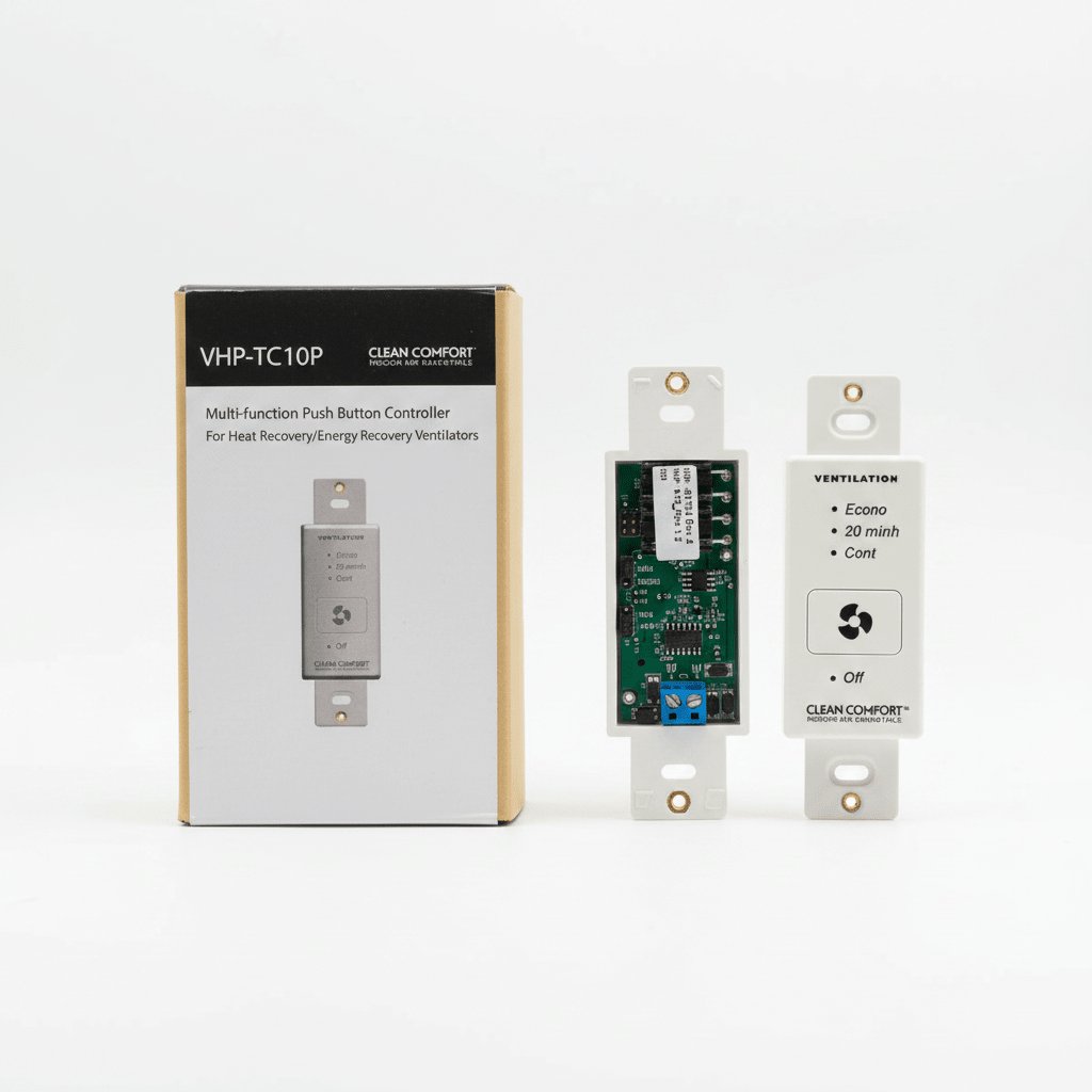 Clean Comfort Entry Level Wall Control VHP-TC10P - Impressive Climate Control