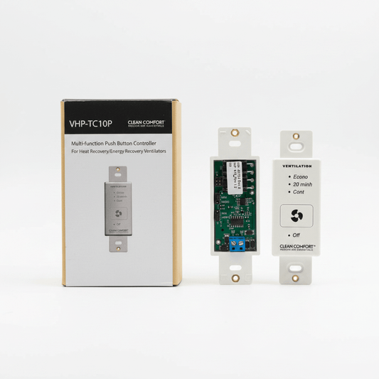 Clean Comfort Entry Level Wall Control VHP-TC10P - Impressive Climate Control