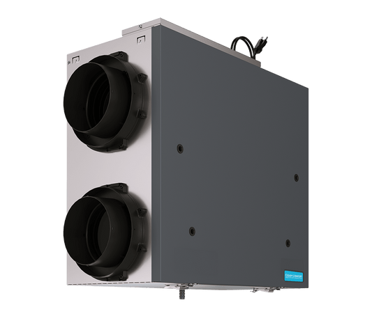 Clean Comfort VE70200SFP ERV (Side Ports) - 200CFM - Impressive Climate Control