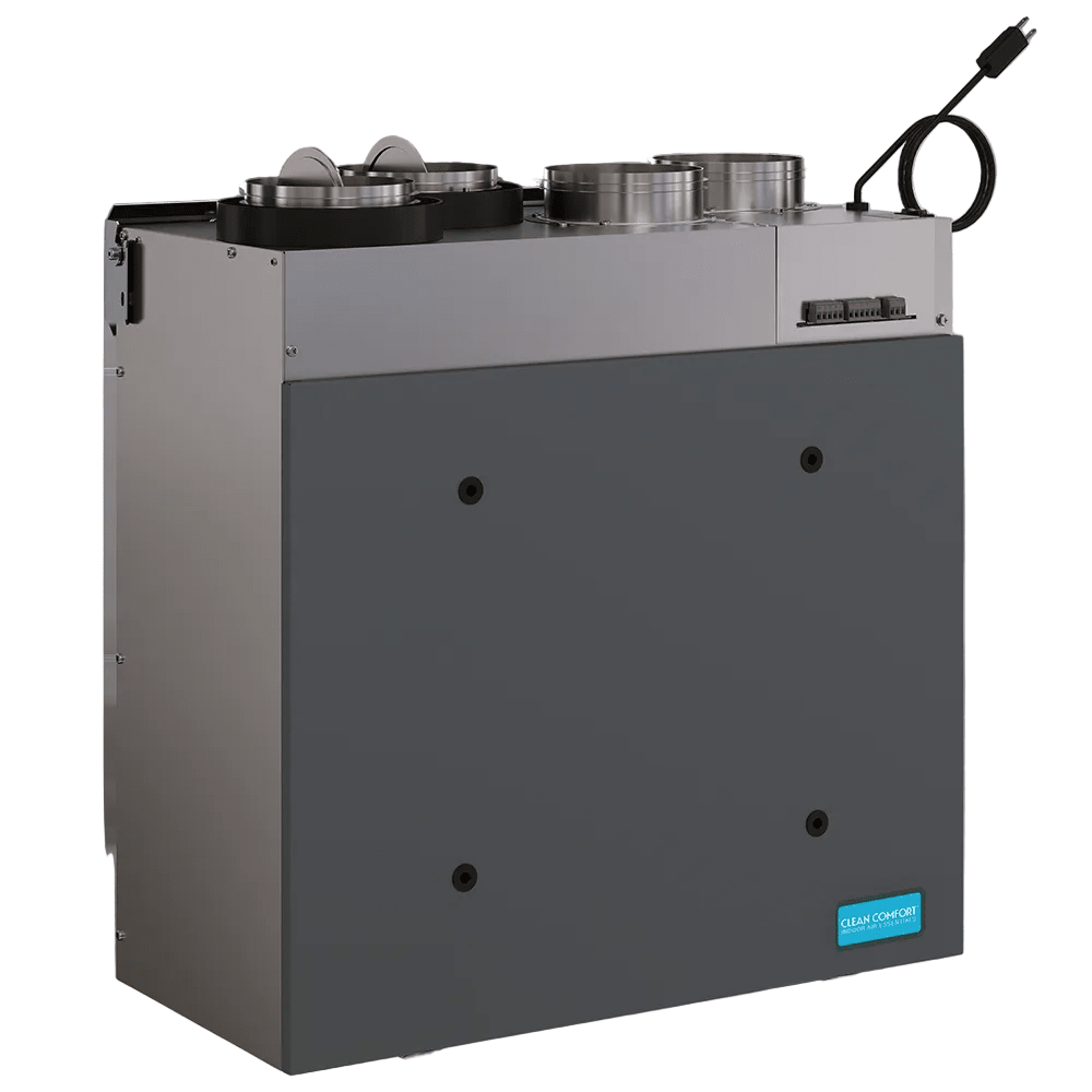 Clean Comfort VH70200TRP HRV (Top Ports) - 200CFM - Impressive Climate Control