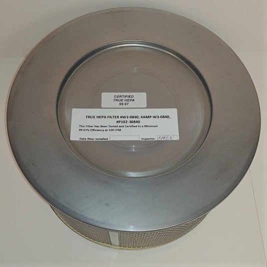 Electro - Air W3 - 0840 Filter Cylinder - True HEPA - Impressive Climate Control